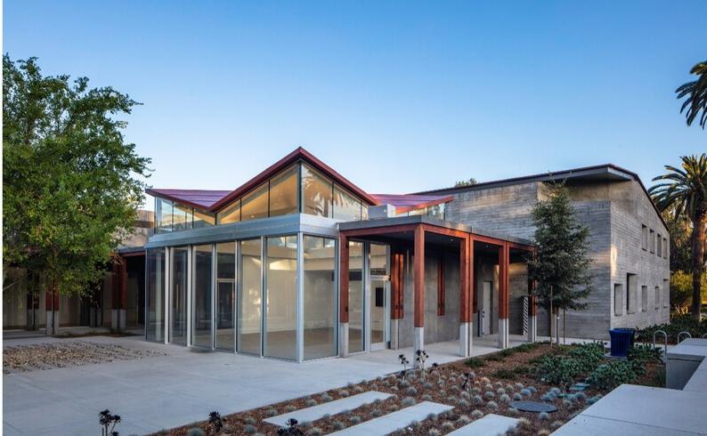 Outdoor architectural photo of pavilion 